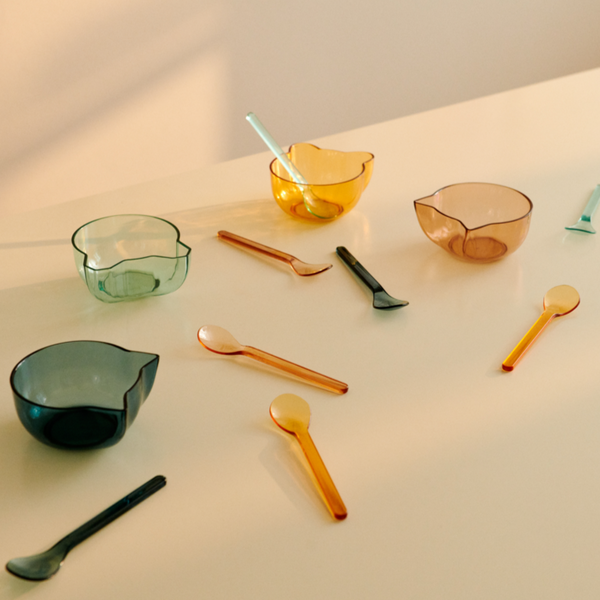 Olan Tritan Baby Spoon Set of 8 (Indigo Multi Mix)