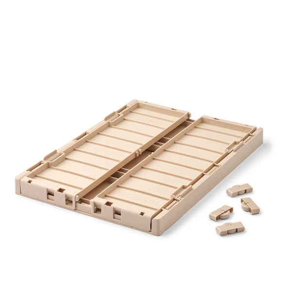 Weston Under Bed Storage Box Roller with Lid (Sandy)