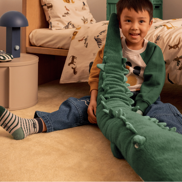 Brayden Carlos Crocodile Teddy (Garden Green)