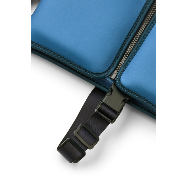 Dove Colour Block Neoprene Swim Vest with Sleeves (Riverside Multi Mix)