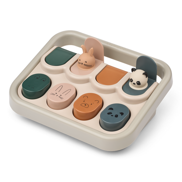 Aviva Animal Pop-up Toy (Sandy Multi Mix)