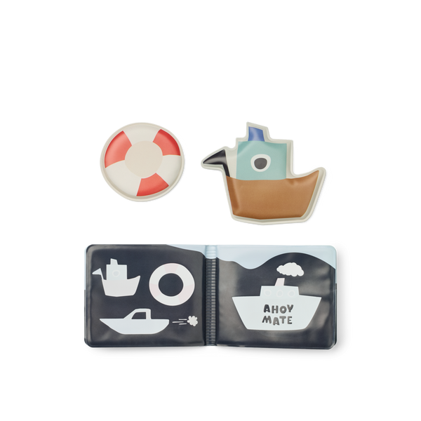 Waylon Colour Changing Sailing Bath Book (Sandy)