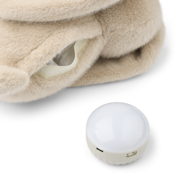 Hattie Rabbit Plush Baby Light Up Humming Teddy (Mist)