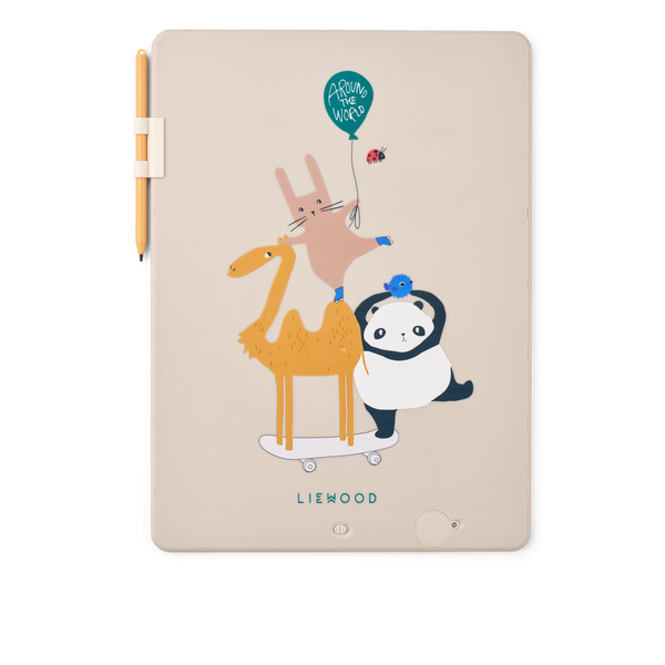 Zora Magic Drawing Board 13.5 Inches (Around the World/Sandy)