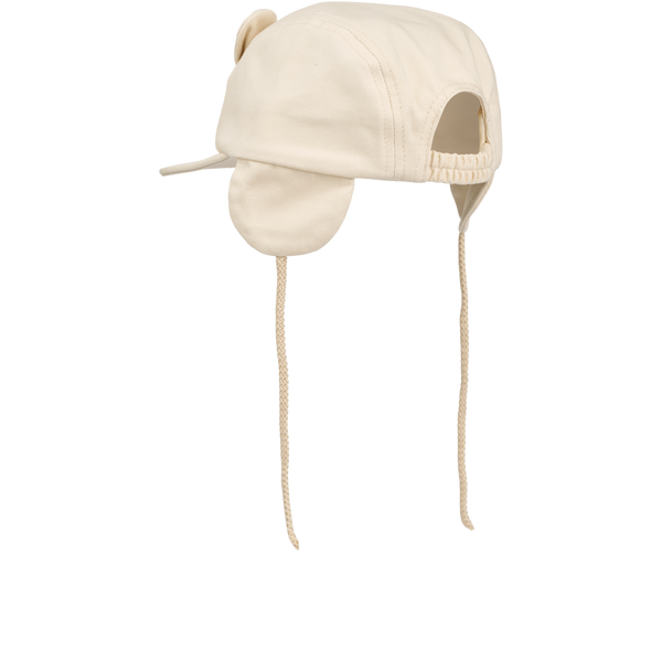 Opal Neck Tie Baby Cotton Cap (Sandy)