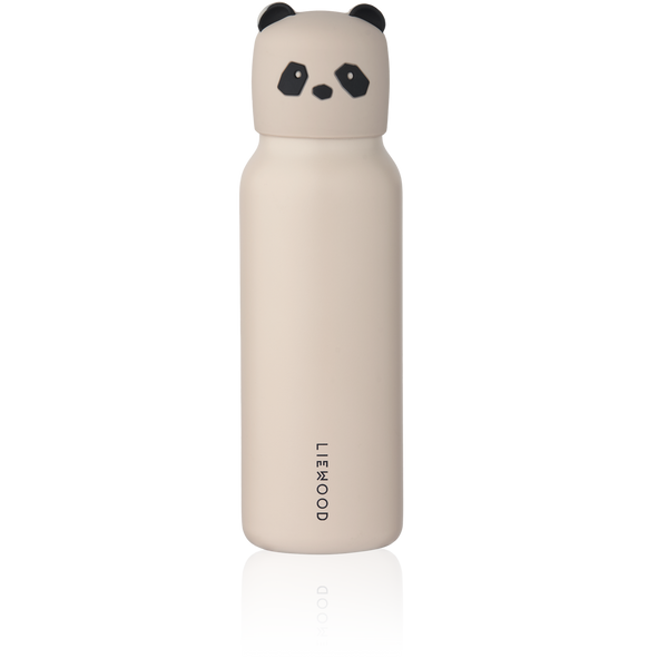 Falk Panda Lid Screw Top Bottle (350ml) (Sandy)