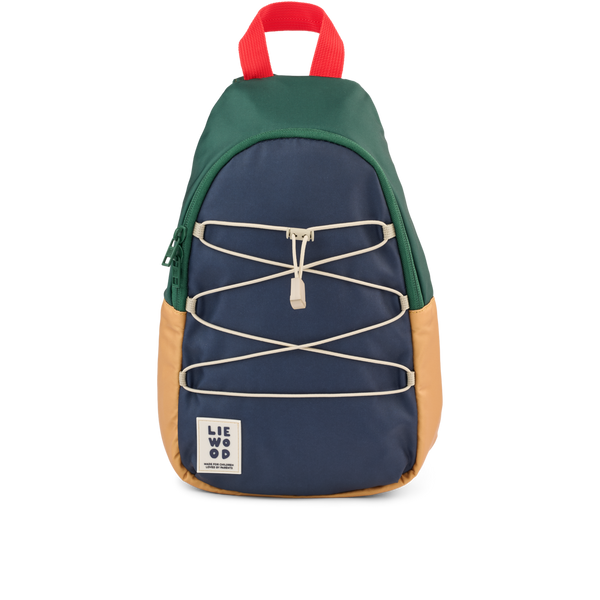 Phoenix One Shoulder Cross-Body Backpack (Classic Navy Multi Mix)
