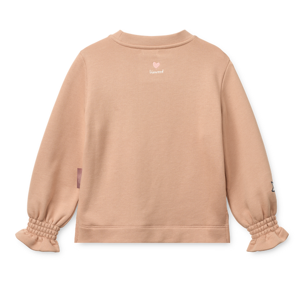 Ivey Mood Print Cotton Sweatshirt (Pale Tuscany)