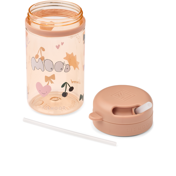 Pavia Tritan Straw Drinking Cup (500ml) (Mood/Pale Tuscany)
