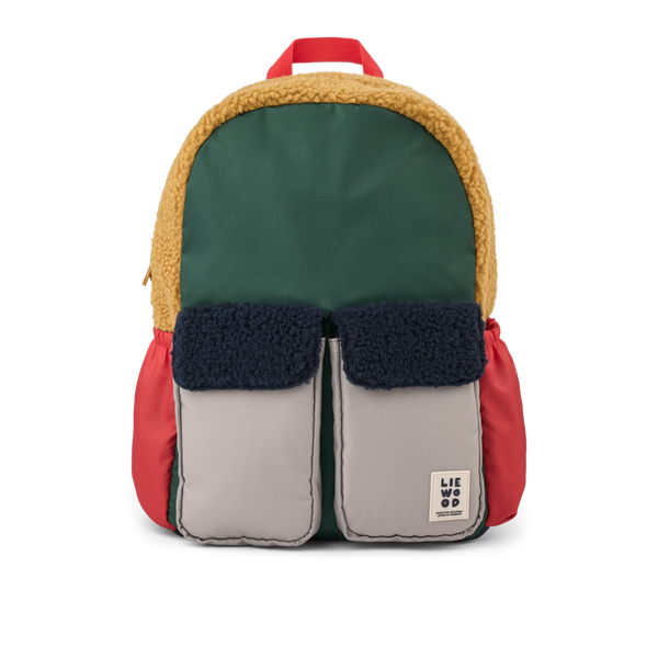 Marlowe Teddy Block Colour Backpack (Classic Navy Multi Mix)
