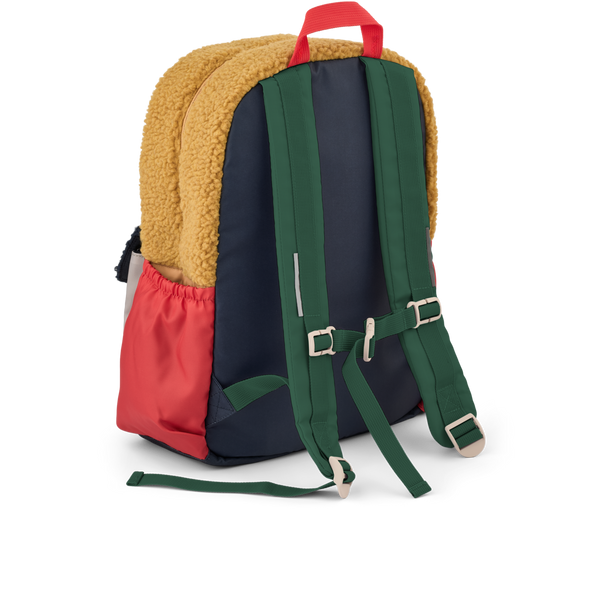 Marlowe Teddy Block Colour Backpack (Classic Navy Multi Mix)
