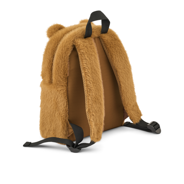 Denise Tiger Plush Backpack (Golden Caramel)