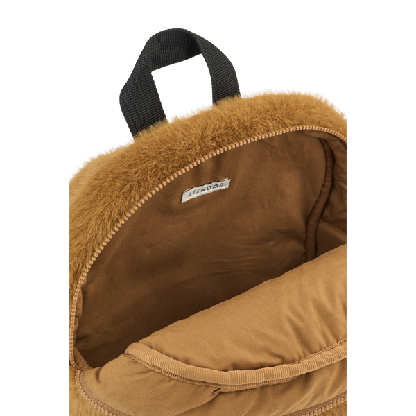 Denise Tiger Plush Backpack (Golden Caramel)