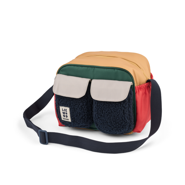 Elijas Colour Block Thermal Lunch Bag (Classic Navy Multi Mix)