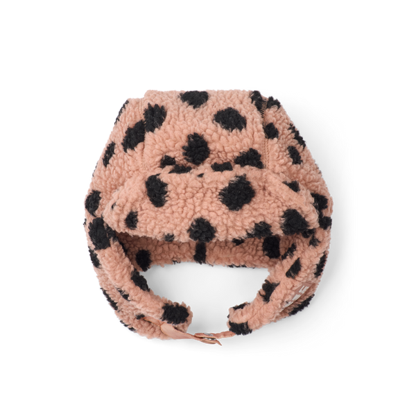Bravo Aviator Teddy Pile Hat (Mega Leo Spot/Pale Tuscany)