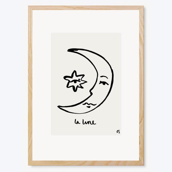 La Lune Art Print