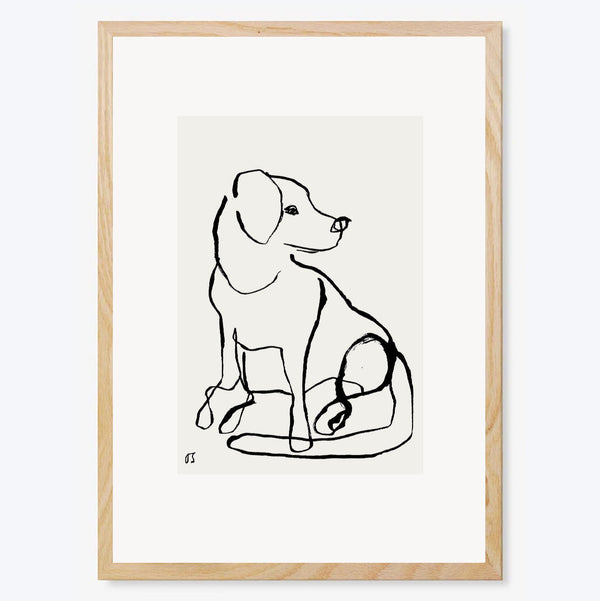 The Labrador Art Print