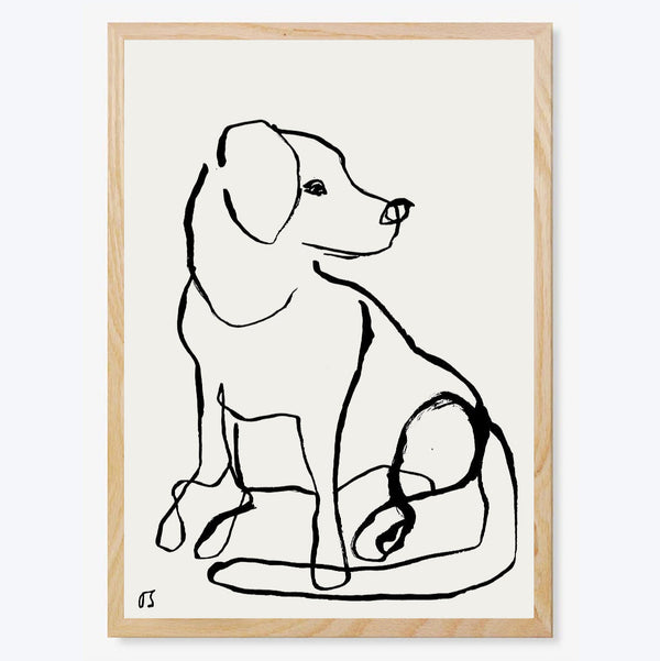 The Labrador Art Print