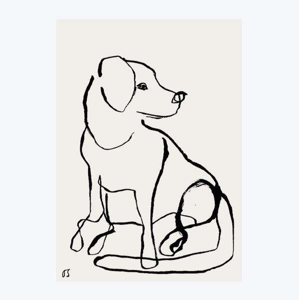 The Labrador Art Print