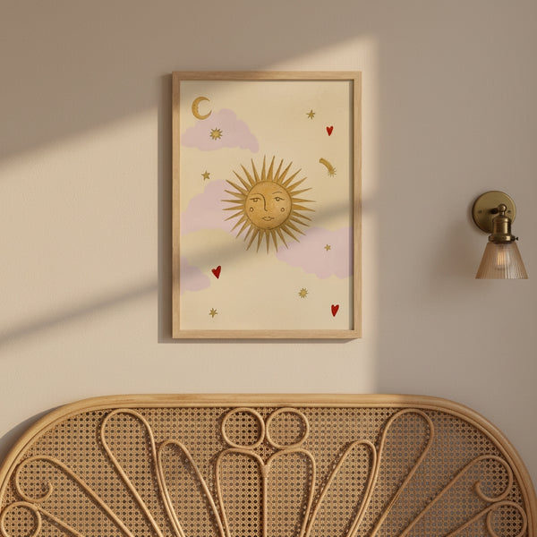 Le Soleil Art Print