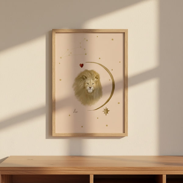 Leo Art Print