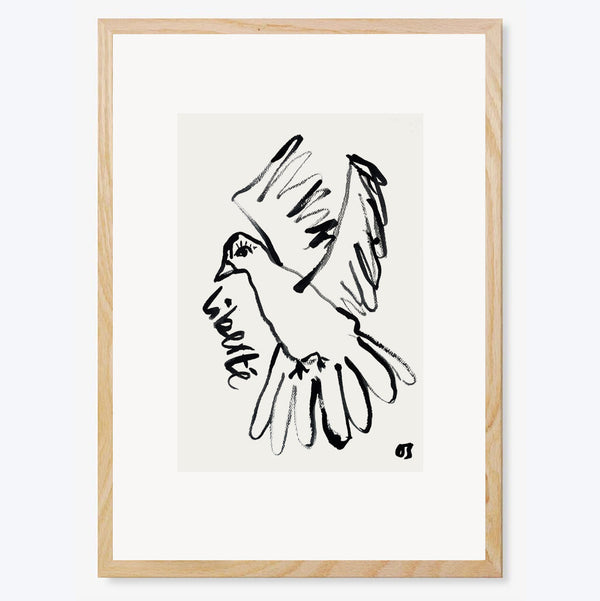 Liberte Art Print