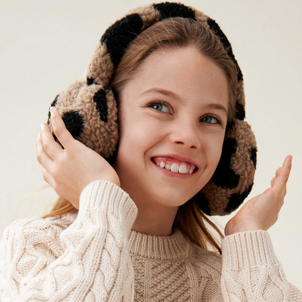 Albero Teddy Pile Earwarmers (Mega Leo/Oat Mix)