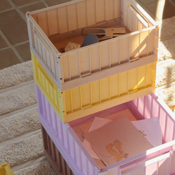 Weston Small Storage Box (Lemonade)