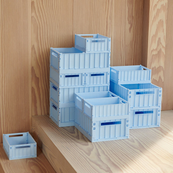 Weston Small Storage Box (Pure Sky)