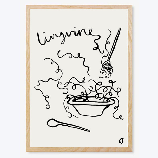 Linguine Art Print