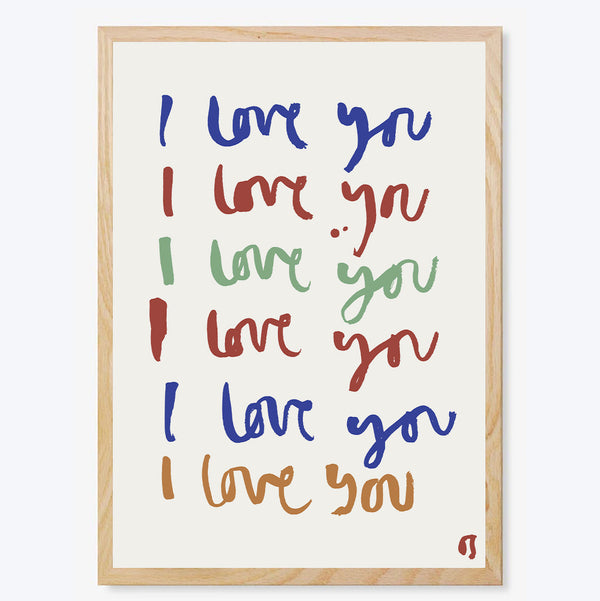 Love in Colour Art Print