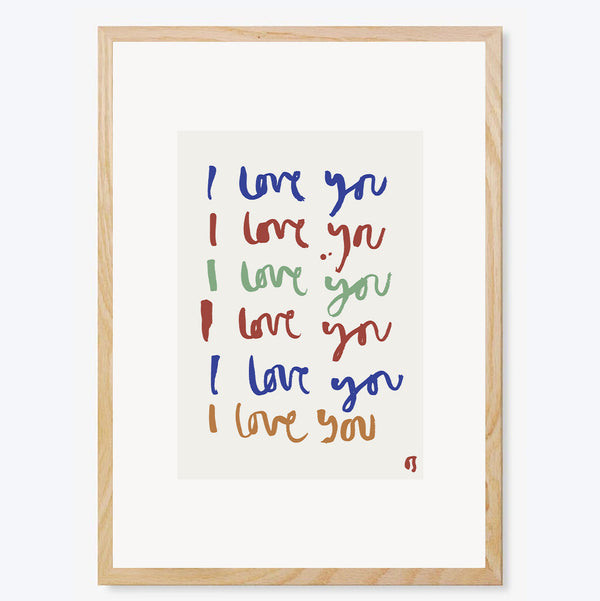 Love in Colour Art Print