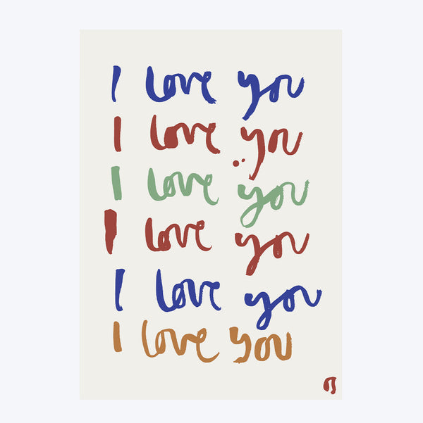 Love in Colour Art Print