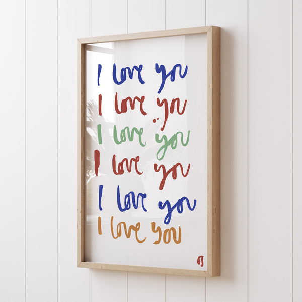 Love in Colour Art Print