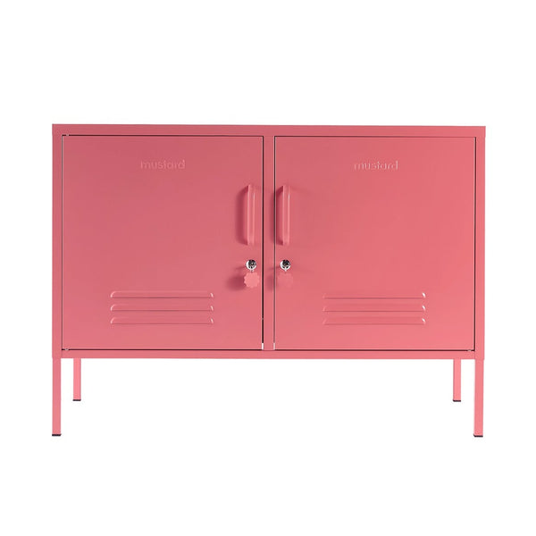 The Lowdown Double Door Locker Cabinet (Berry)