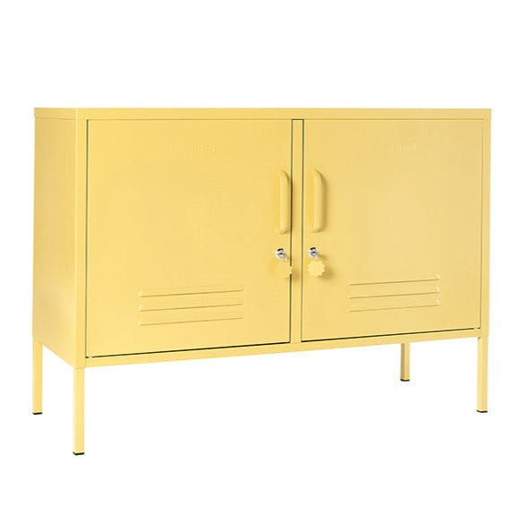 The Lowdown Double Door Locker Cabinet (Butter)