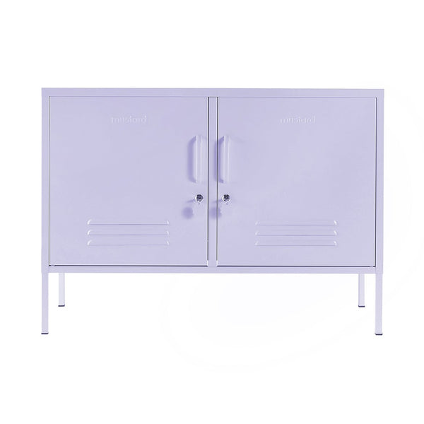 The Lowdown Double Door Locker Cabinet (Lilac)
