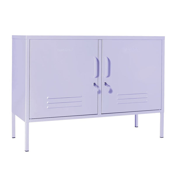 The Lowdown Double Door Locker Cabinet (Lilac)