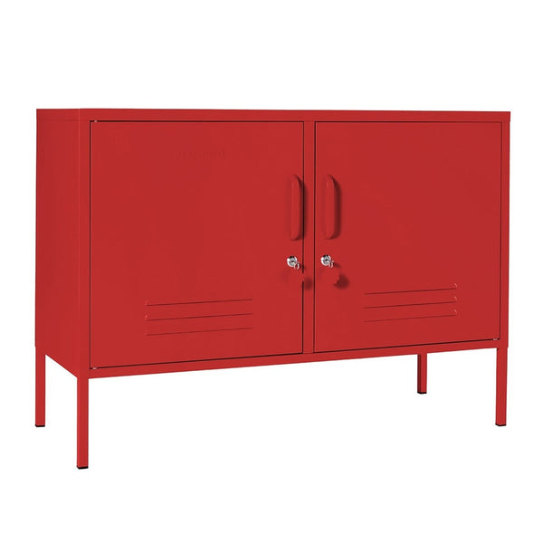 The Lowdown Double Door Locker Cabinet (Poppy)