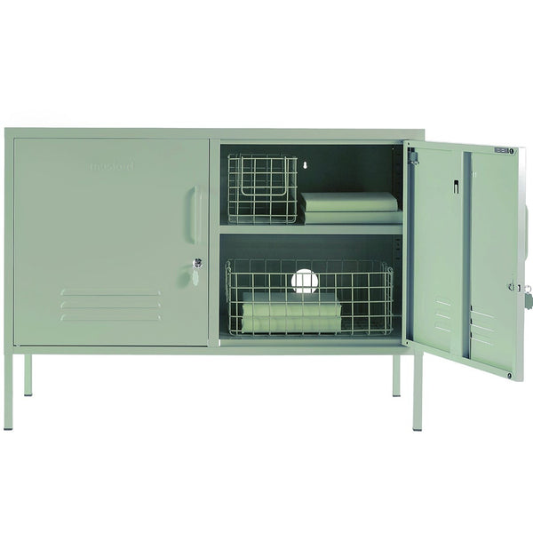 The Lowdown Double Door Locker Cabinet (Sage)