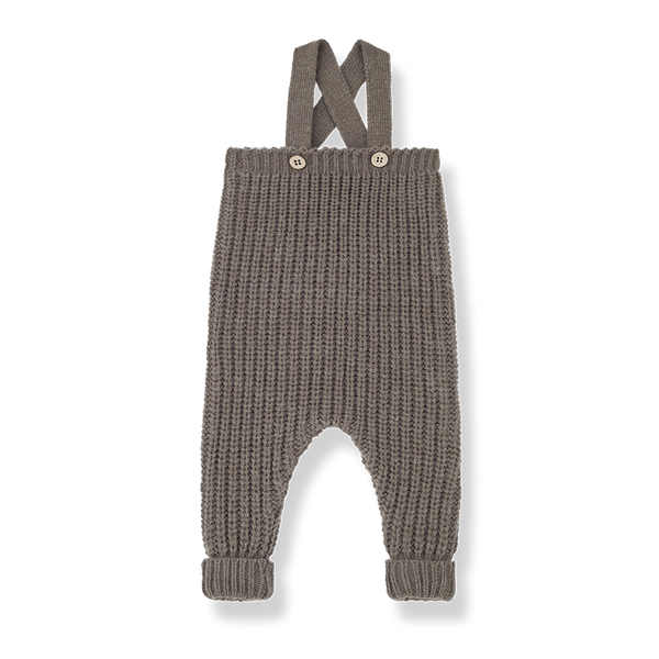 Maud Knitted Leggings with Braces (Earth)