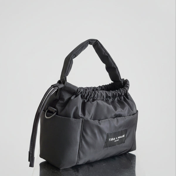 Mini Luna Drawstring Stroller Bag (Black)
