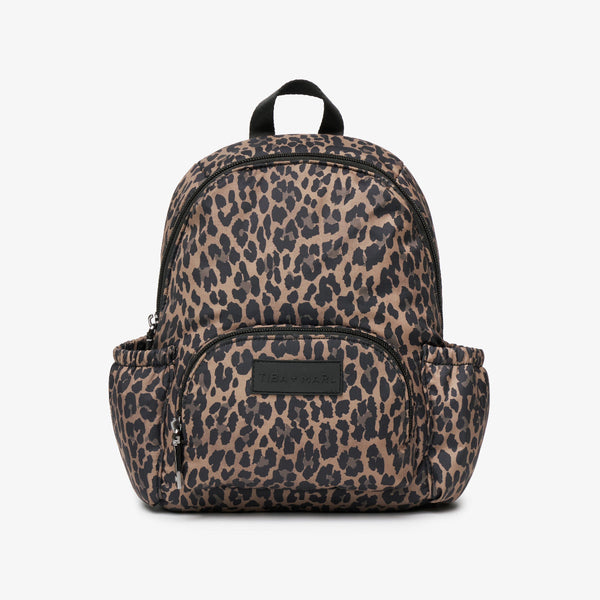Mini Elwood Kids Backpack 2.0 (Brown Tonal Leopard Print)