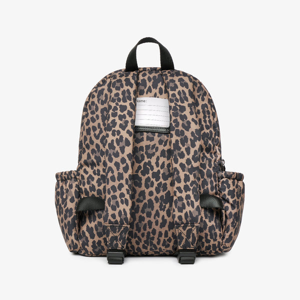 Mini Elwood Kids Backpack 2.0 (Brown Tonal Leopard Print)
