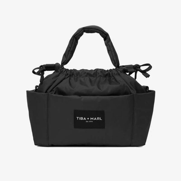 Mini Luna Drawstring Stroller Bag (Black)