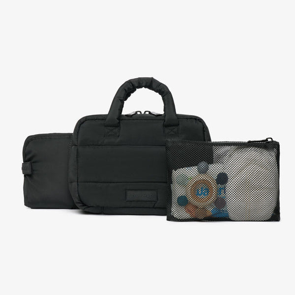T+M Puffy Changing Grab Bag (Black)