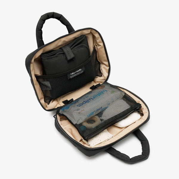 T+M Puffy Changing Grab Bag (Black)