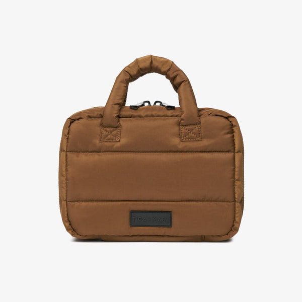 T+M Puffy Changing Grab Bag (Coffee)