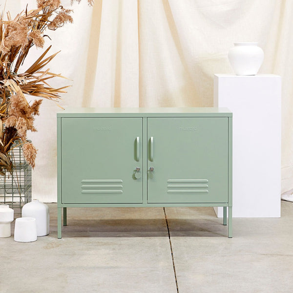 The Lowdown Double Door Locker Cabinet (Sage)