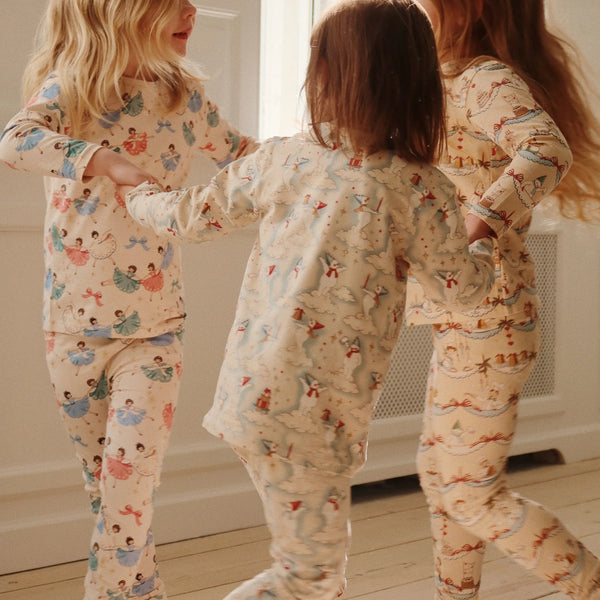 Snow Cotton Top and Leggings Pyjama Set